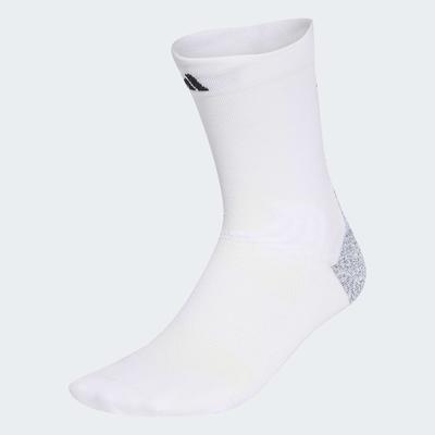 Laufsocken ADIDAS PERFORMANCE "XPR TRL CR SCK", Damen, Gr. M (40/42), weiß, schwarz, Obermaterial: 100% Polyamid, Socken