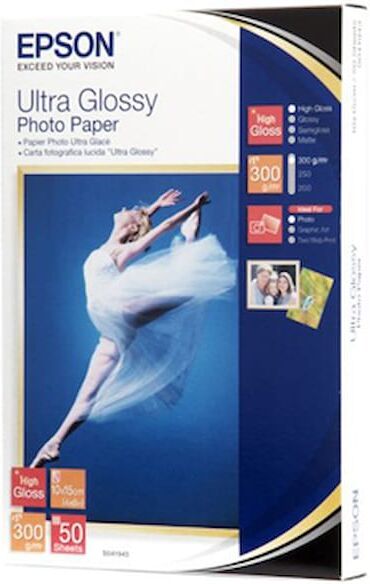 Epson Ultra Glossy Photo Paper - Blank - 100 x