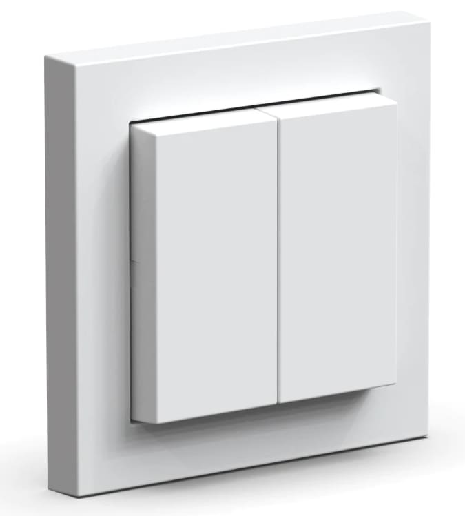 Senic Friends of Hue Switch matt weiß batterieloser Schalter Homekit-kompatibel 100119
