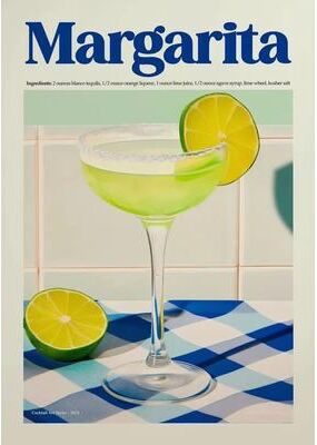 Inspired Living Aperol Spritz Sardine Cocktail Wall Art Canvas For Kitchen And Bar Cart Decor 30x40cm Unframed 7