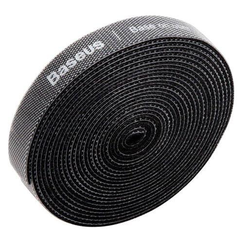Baseus Klettband Organizer 50cm schwarz (20 mm) (ACMGT-A01)