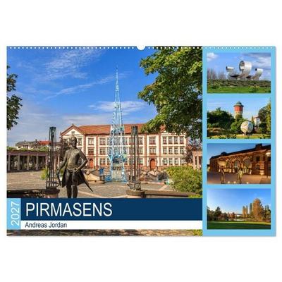 Pirmasens (Wandkalender 2027 DIN A2 quer), CALVENDO Monatskalender