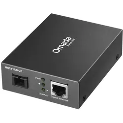 TP-Link Gigabit-WDM-Medienkonverter SC/RJ45 Glasfaser – MC211CS-20, Data Converter