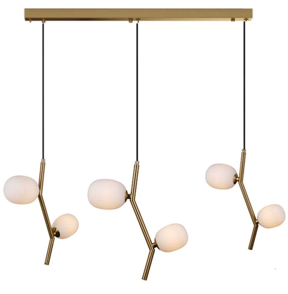 Iluminar Z-line triple moderne ovale hanglamp