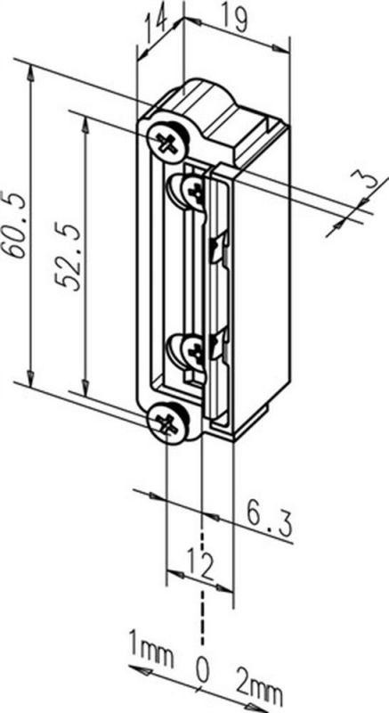 ASSA ABLOY Deurklinkdeel 1418-13 ProFix 2 Universeel Links/Rechts DIN