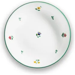 Gmundner Keramik Streublumen Suppenteller Cup (Ø 20cm), Teller, Mehrfarbig
