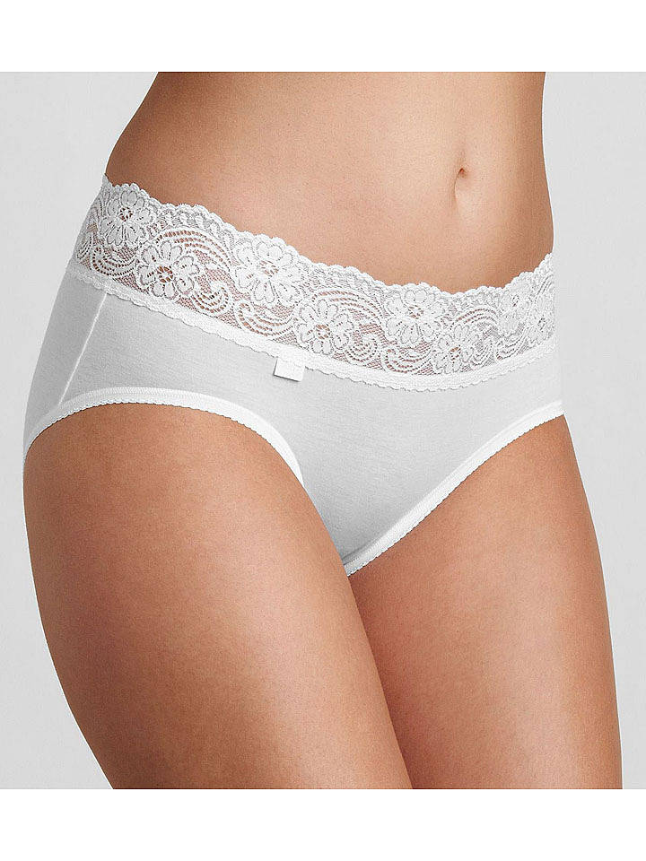 Sloggi Panty "Romance" in Weiß - 50