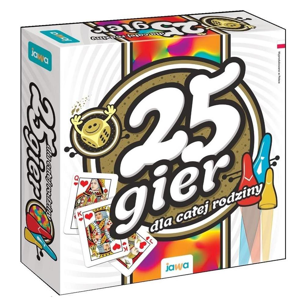 Jawa 25 board games for the whole family (Polnisch, 1 - 4 Spieler) (GRA-104)