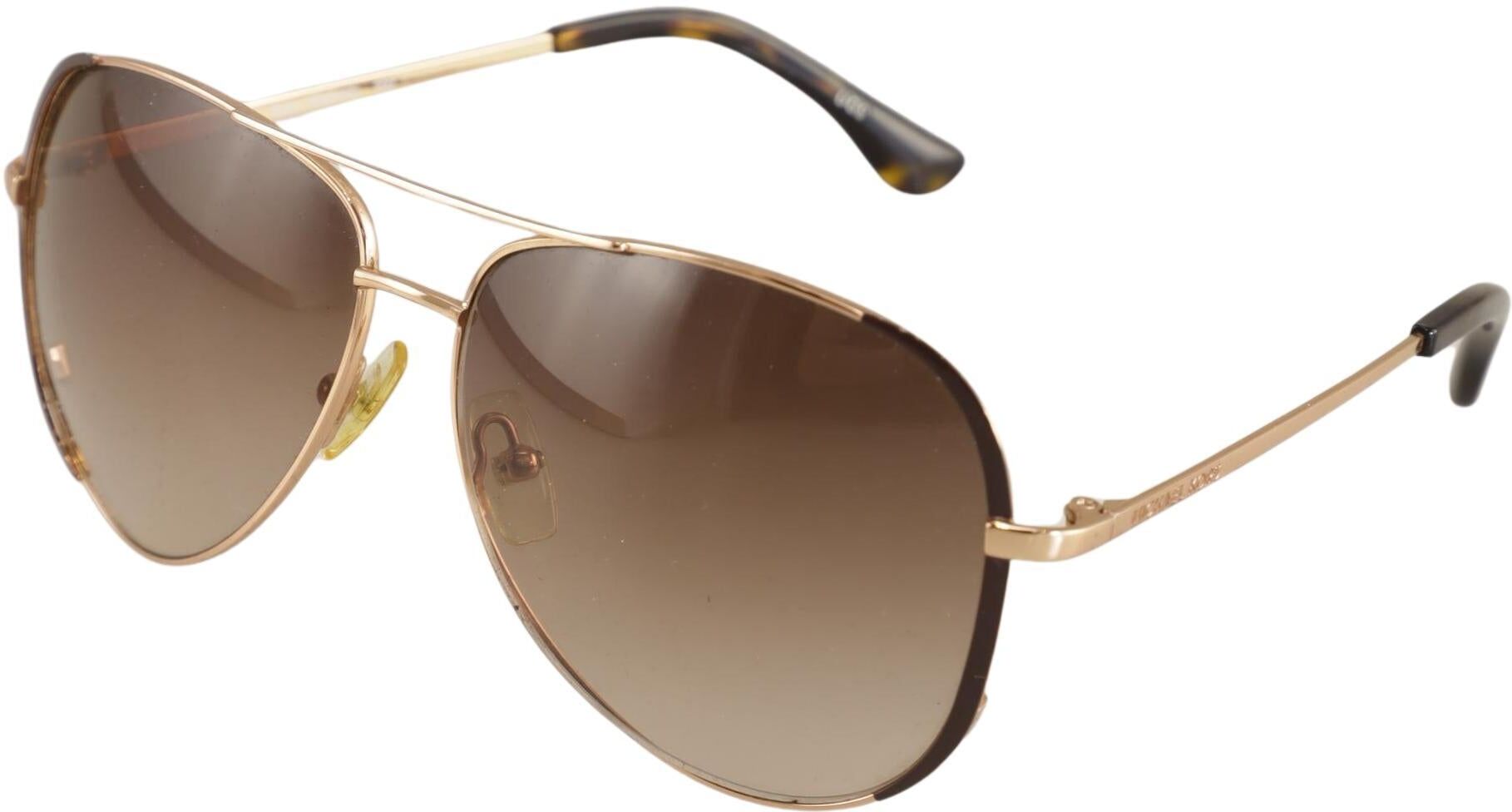 Michael Michael Kors Damen Sonnenbrille, Gold - Second Hand