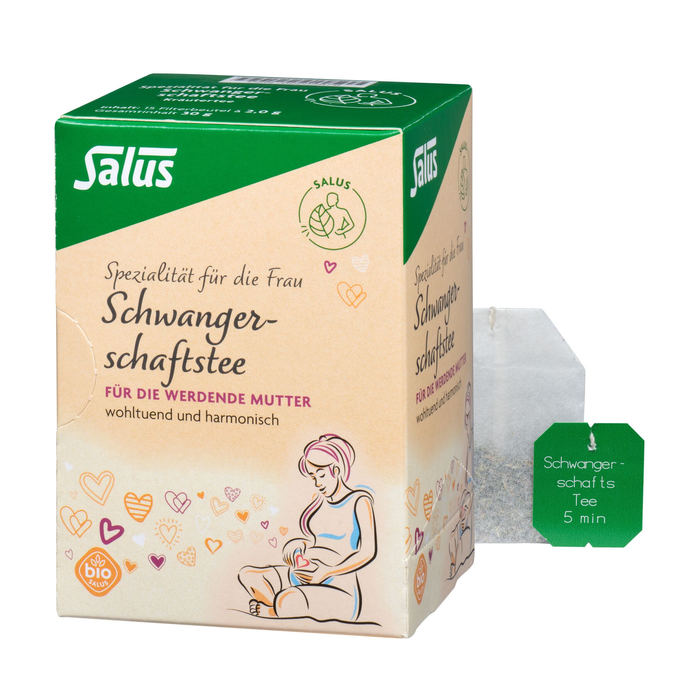 Schwangerschaftstee Bio Salus Filterbeutel 15 St