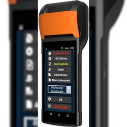 6" All-in-One Minikasse mit Bondrucker für mobile Dienste (Catering, Friseure, Maniküre etc.), Tachenkasse, GoBD, GDpdU