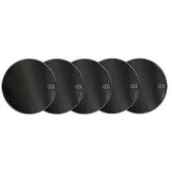 Gessi HI-FI Griffeinsatz-Set 5 Stück., in selbiger Farbe, 66604706, Farbe: Metall Schwarz PVD