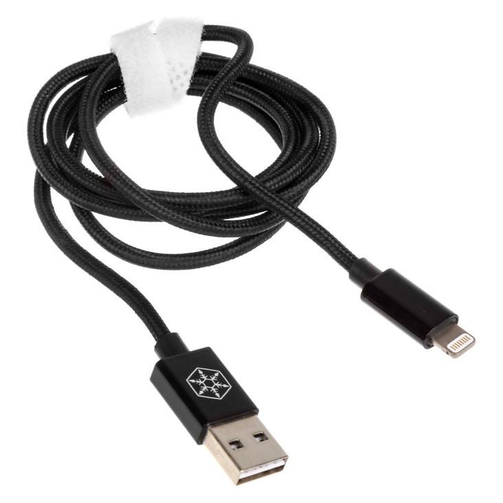 Silverstone CPU03 USB-Ladekabel Lightning (1 m, USB 2.0) (SST-CPU03J-1000)