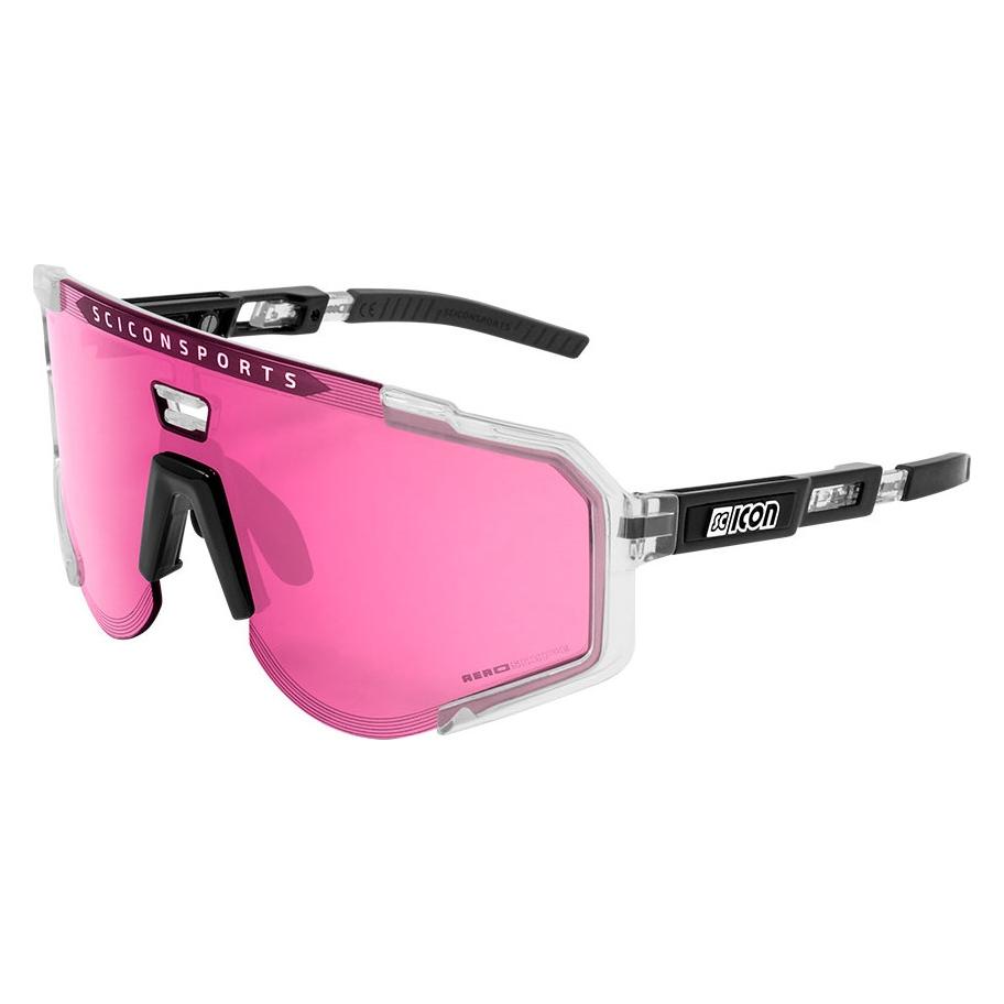 Scicon Aeroscope cykelbrille pink / crystal gloss (EY391507)