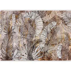 Artgeist, Tapete, Fototapete - Honey Plumes (150 x 105 cm)