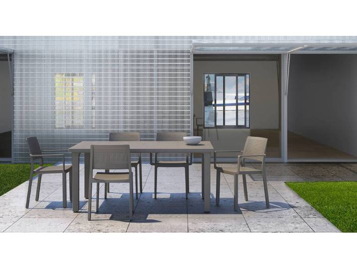 Table de jardin 6 personnes Ercole