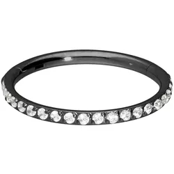 Titan Segmentring Clicker EINGEFASSTE KRISTALLE
