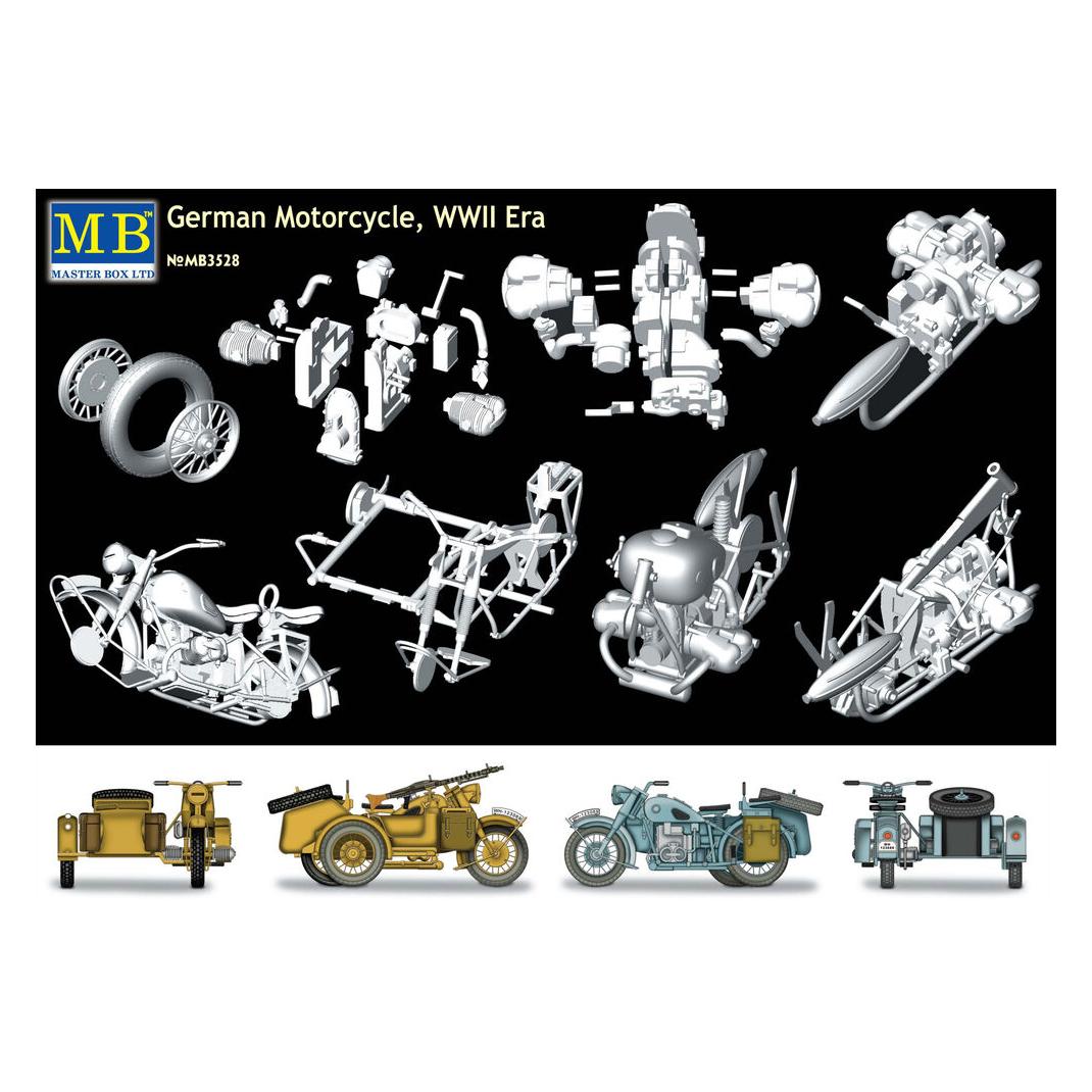 Master Box BMW R75 Sidecar (MB3528)