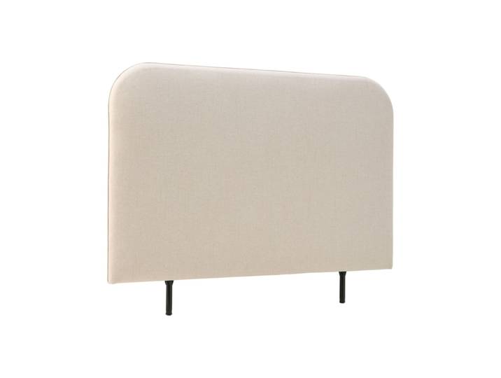 Tête de lit tissu beige largeur 140