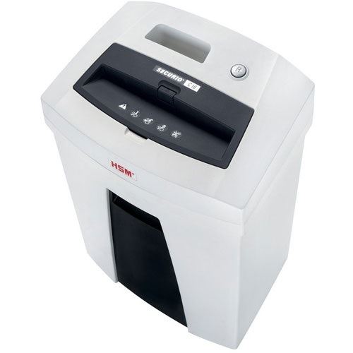 HSM Securio C16 Aktenvernichter weiss 1902111 Partikelschnitt 4x25mm P4 7Blt