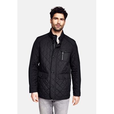 Outdoorjacke NEW CANADIAN "ALL SEASON", Herren, Gr. 68, schwarz, 100% Polyester, unifarben, normal, Jacken Outdoorjacke, mit Strickeinsatz am Innenkragen