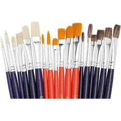 buttinette Pinsel-Set, 18 Stück