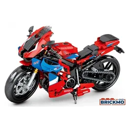 Sembo Rennmotorrad rot 701808