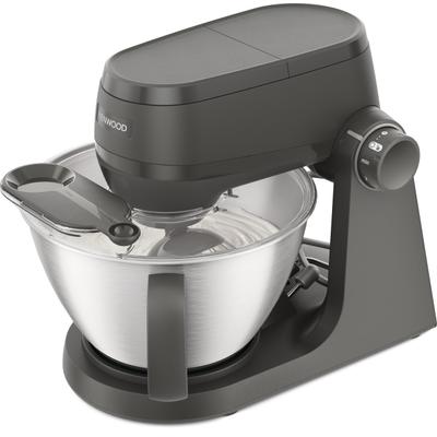 KENWOOD Küchenmaschine "Multi Tasker KHC30.070GY", grau, B:26,2cm H:29,4cm T:33,6cm, Küchenmaschinen, Inkl. 4,3L Schüssel, 3 Aufsätze, Spritzschutz, Zitruspresse, Küchenmaschine