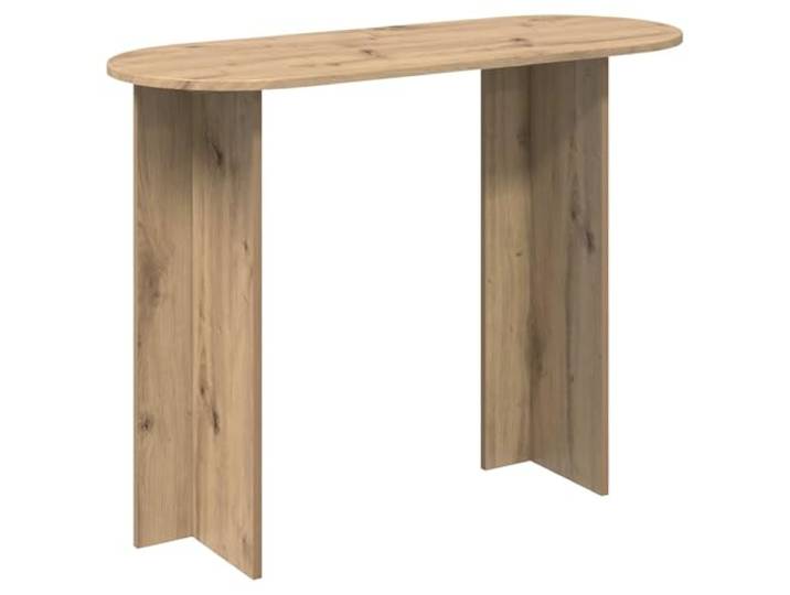 XHNIFBN Konsolentisch Artisan-Eiche 100x39,5x75 cm Holzwerkstoff Stilvolle Ablage für Flur und Wohnzimmer: Schafft Platz für Dekoration, Schlüssel und nützliche Alltagsgegenstände.