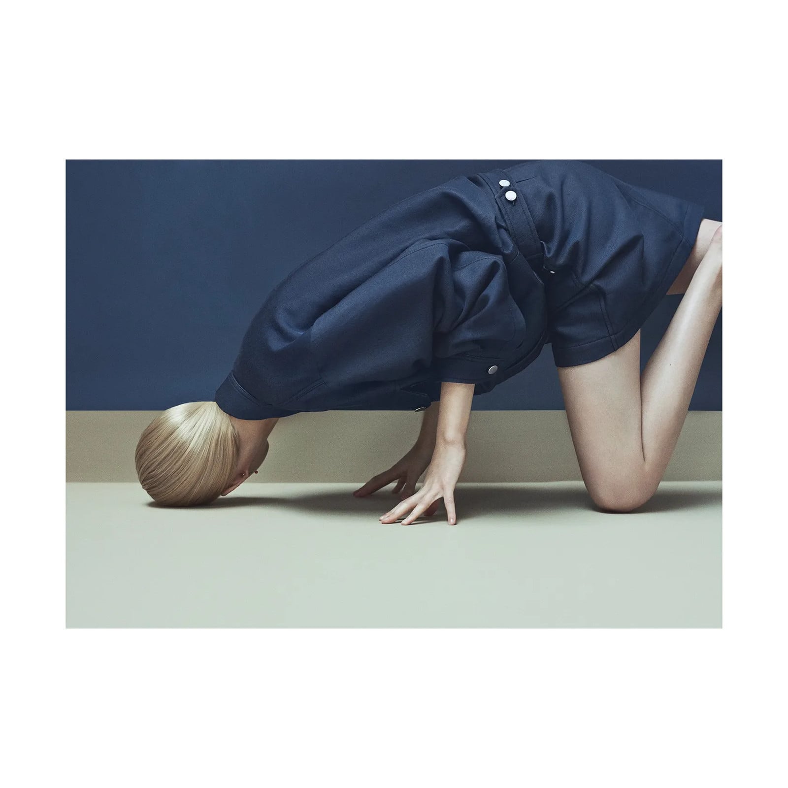 Paper Collective Poster In Deep Blue 50 x 70 cm