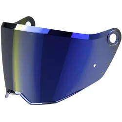 Airoh, Motorradhelm Zubehör, Commander 2 Blau verspiegeltes Helmvisier