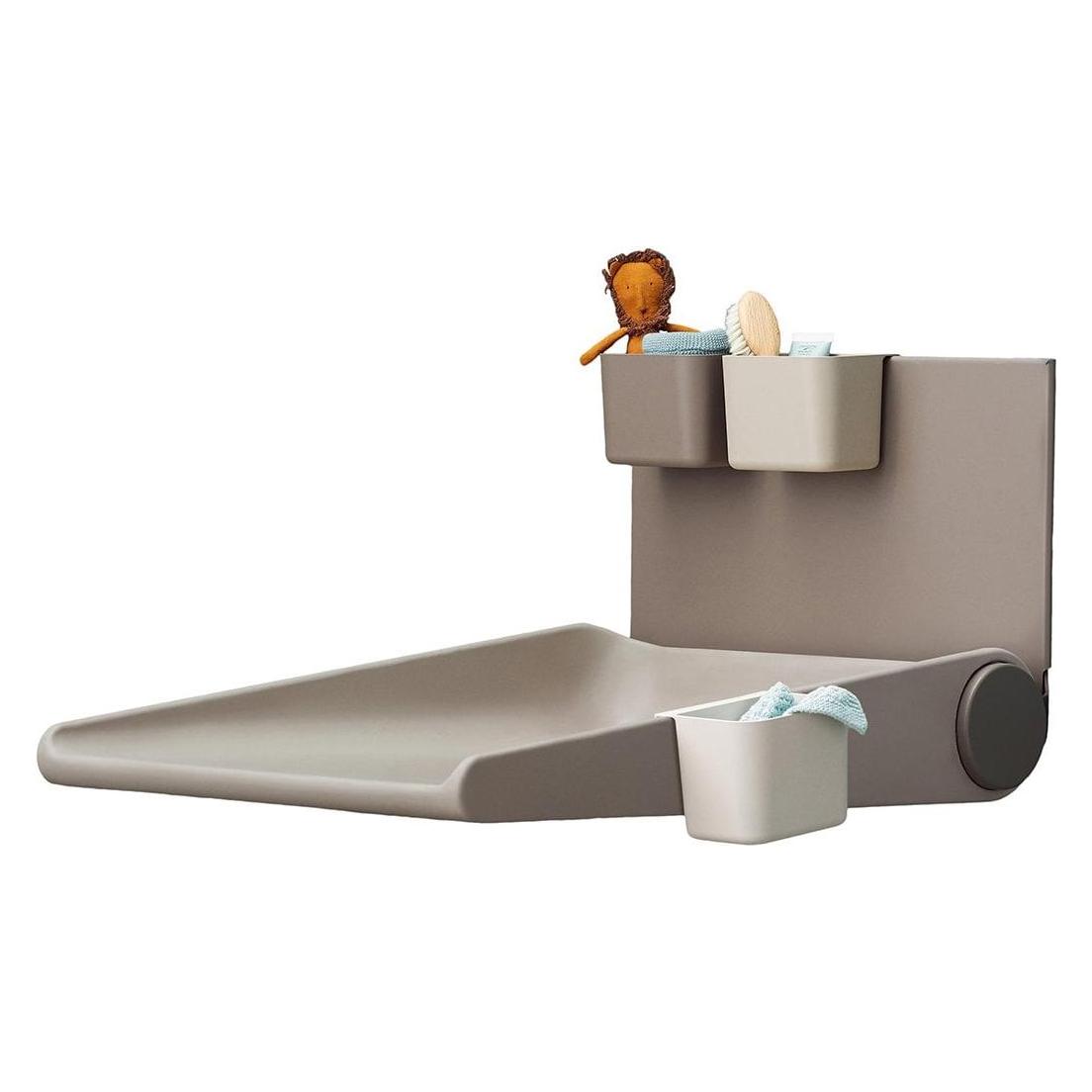 Leander Wandmontierte Wickeltisch Wally Cappuccino (550010-77)