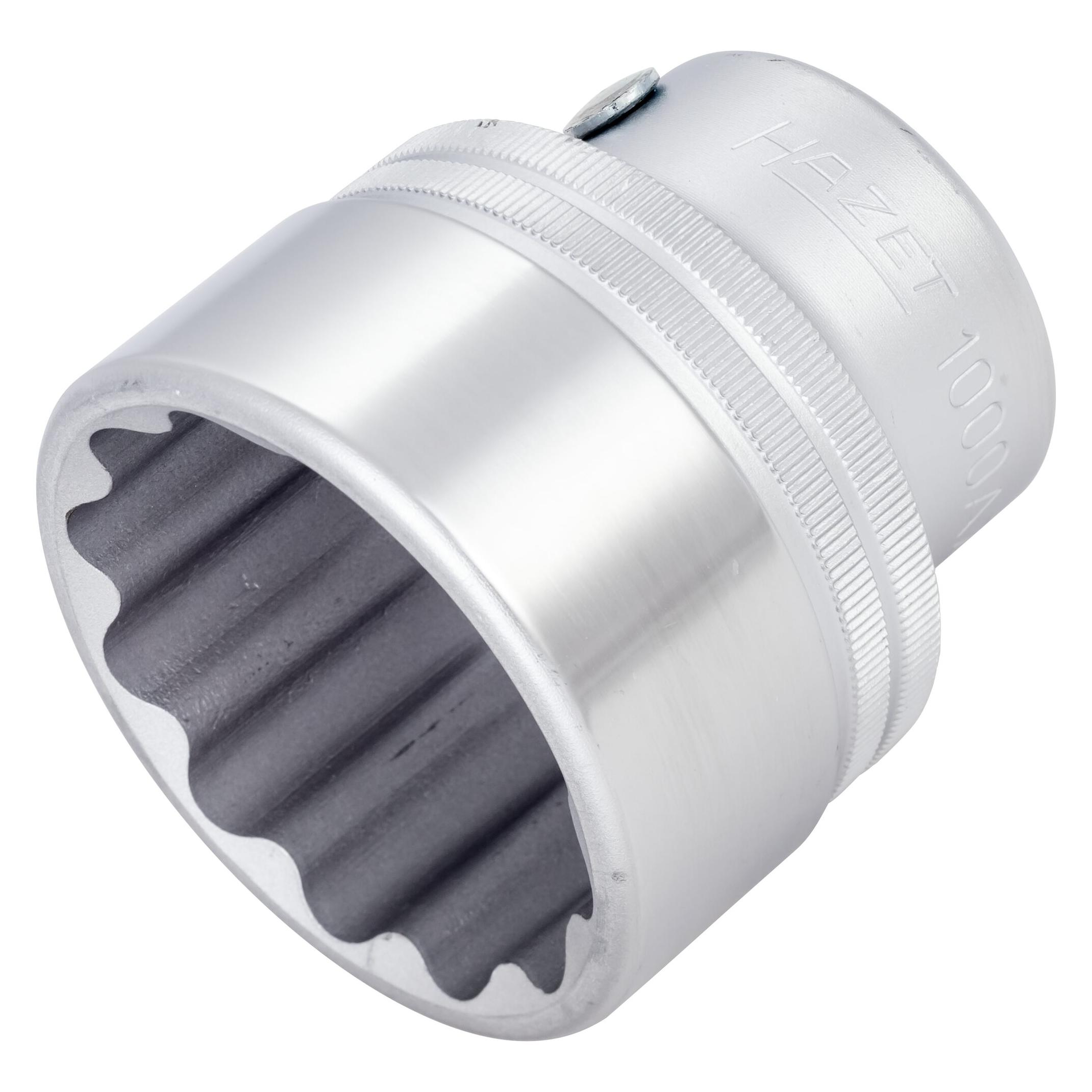 Hazet Steckschlüsseleinsatz Doppelsechskant 1000AZ-1.7/8 Vierkant20 mm (3/4 Zoll) Aussen Doppe... (1.7/8") (1000AZ-1.7/8)