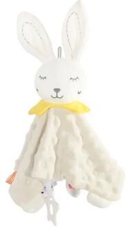 Uplifted Finds Baby Security Blanket Elephant With Tags Teether Rattles Soft Snuggle Stuffed Animal beige Rabbit
