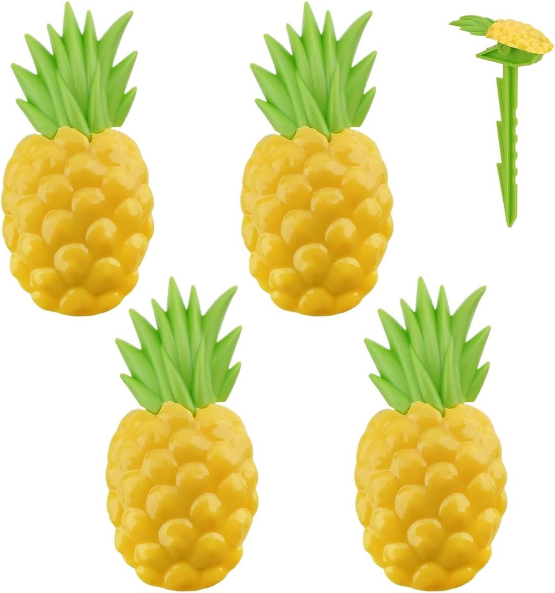 Handdoek Clips Ananas - Windbestendige Strandpinnen voor Handdoekhouder - 11,5-15,5 cm