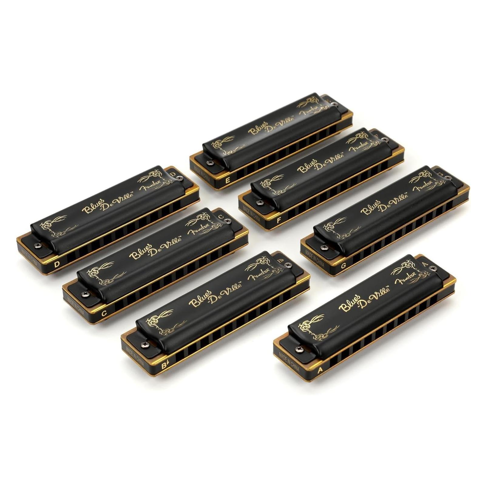 Fender Blues DeVille mondharmonicaset (Mundharmonika, Diatonisch) (0990702049)