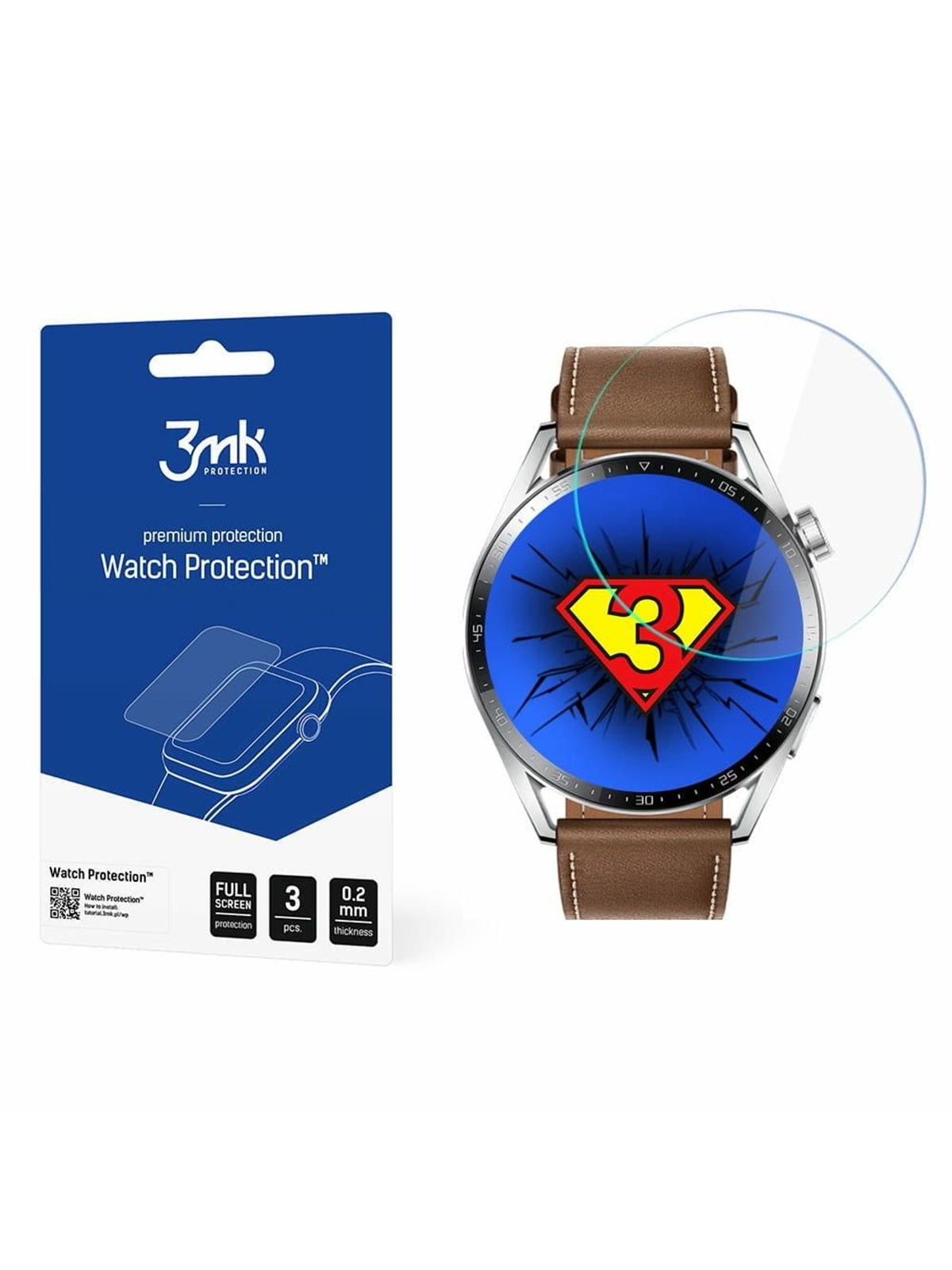 3mk Watch Protection v. ARC+ - Huawei Watch GT 3 46mm
