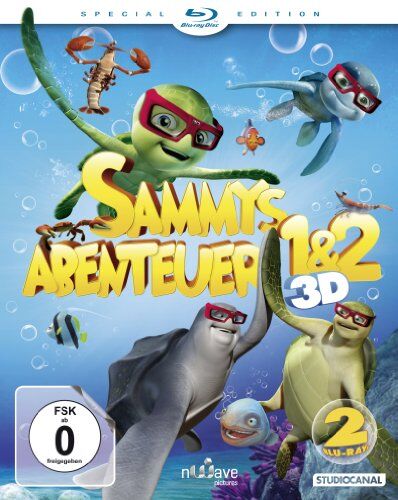 Ben Stassen - Sammys Abenteuer 1 & 2 [3D Blu-ray] [Special Edition] - Preis vom 19.10.2026 19:33:35 h