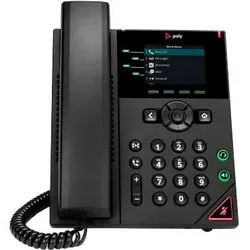 Poly VVX 250 IP Telefon mit 4 Leitungen und PoE-fähig