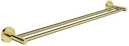 Grohe Essentials Doppel-Badetuchhalter 40802GL1 60cm, verdeckte Befestigung, cool sunrise