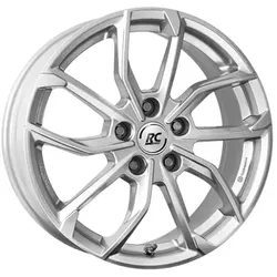 RC Design Rc34 Crystal Silver 6x16 ET 45 5X100 Alufelge Silber