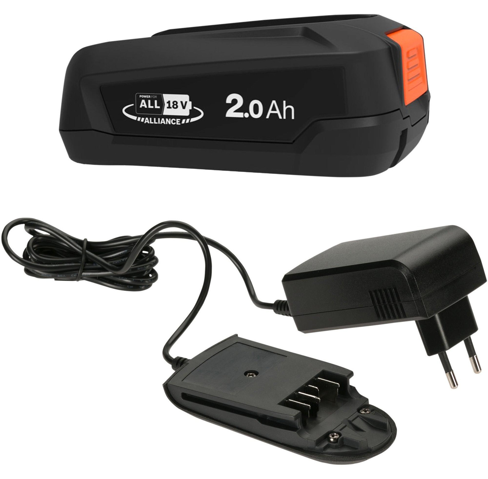 Gardena Starterkit met 18V/36 2.0Ah systeemaccu en AL 18V-20 lader voor POWER FOR ALL tuinmachines