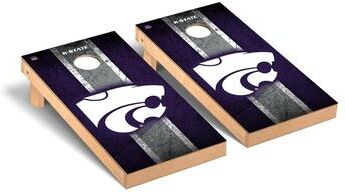 Skip's Garage Kansas State K State Wildcats Vintage Cornhole Board Set