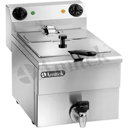 Elektro-Friteuse - AMITEK FC10 - 230 V - Fassungsvermögen 10 l