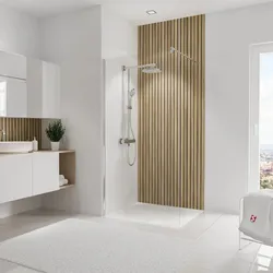 Schulte  ExpressPlus  Duschrückwand  DecoDesign  Dekor  100x255  cm  Lärche  Japandi,  vertikal
