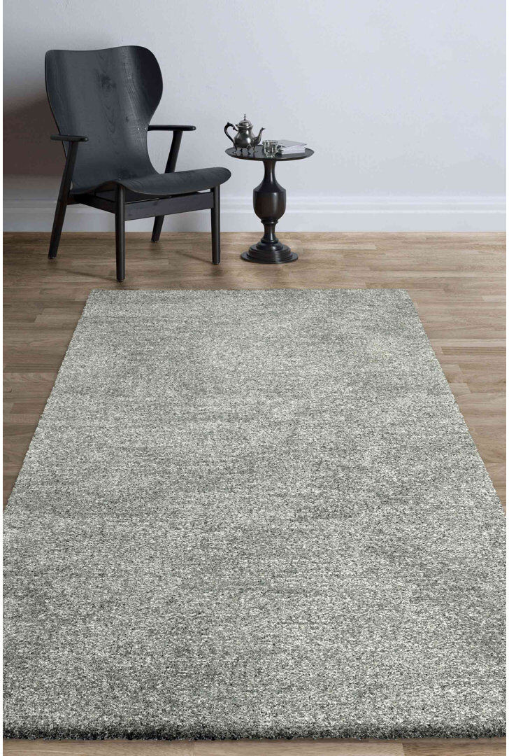 Ebern Designs Impossible Area Rug Gray Rectangle 133 x 195cm