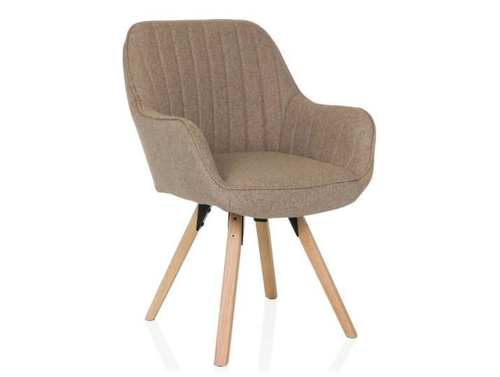 SCANDI SOFT - Polsterstuhl Beige