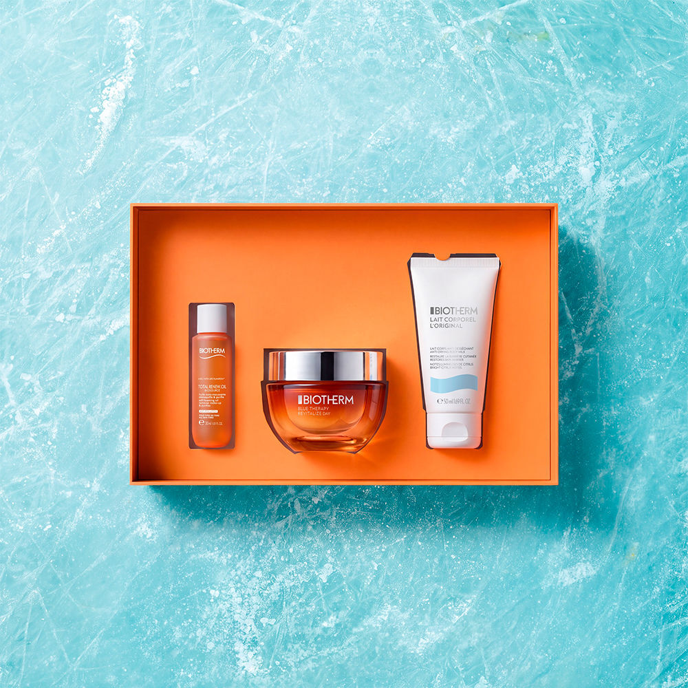 Biotherm Blue Therapy Amber Algae Crema Estuche 3 pz