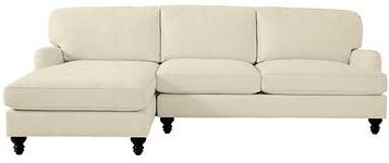 Eton 2-Piece Left Arm Chaise Sectional - Idol Frost Sunbrella - Ballard Designs