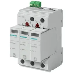Siemens 5SD7483-5 Überspannungsableiter, Typ 2, Schutzbausteine steckbar, UC 750V AC, 3-polig 5SD74835